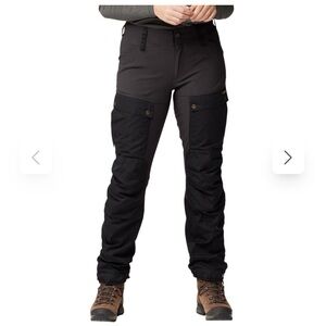 Fjallraven Women's Keb Trousers in Black